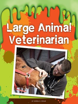 cover image of Large Animal Veterinarian